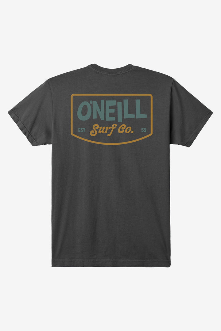 ONeill BARREL HOUSE MODERN FIT TEE - DARK CHARCOAL - Sun Diego Boardshop