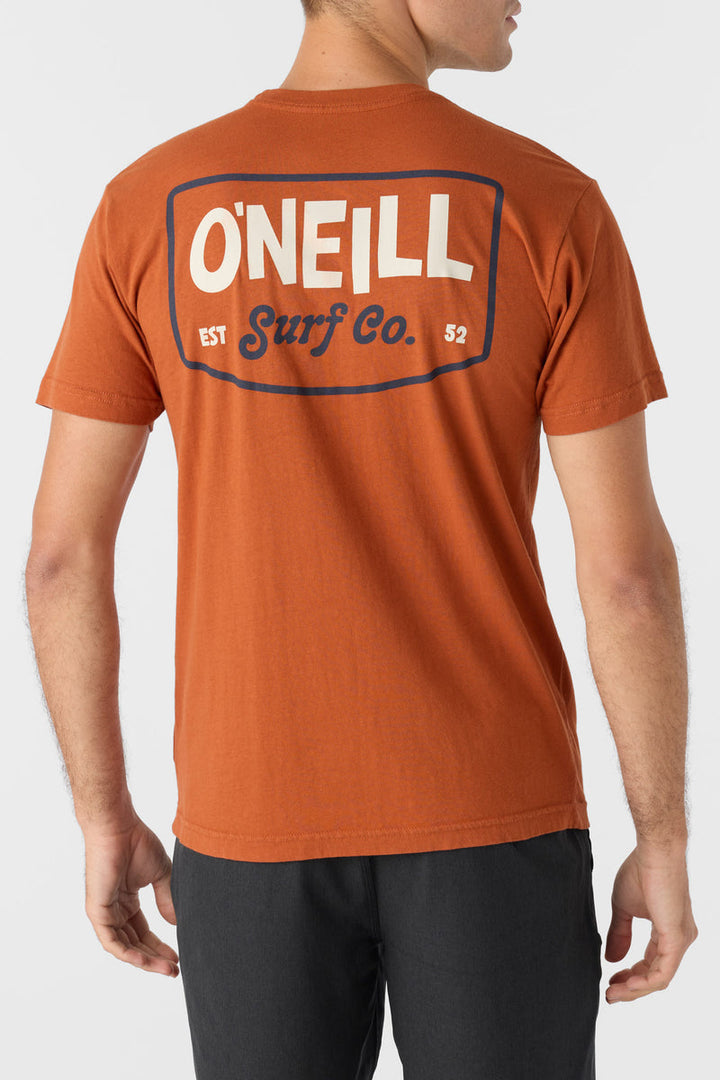 ONeill BARREL HOUSE MODERN FIT TEE - GINGER BREAD - Sun Diego Boardshop