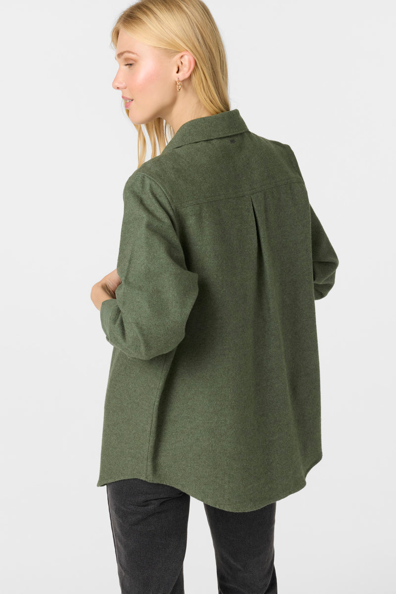 ONeill BROOKS SOLID LONG SLEEVE TOP - DARK OLIVE - Sun Diego Boardshop