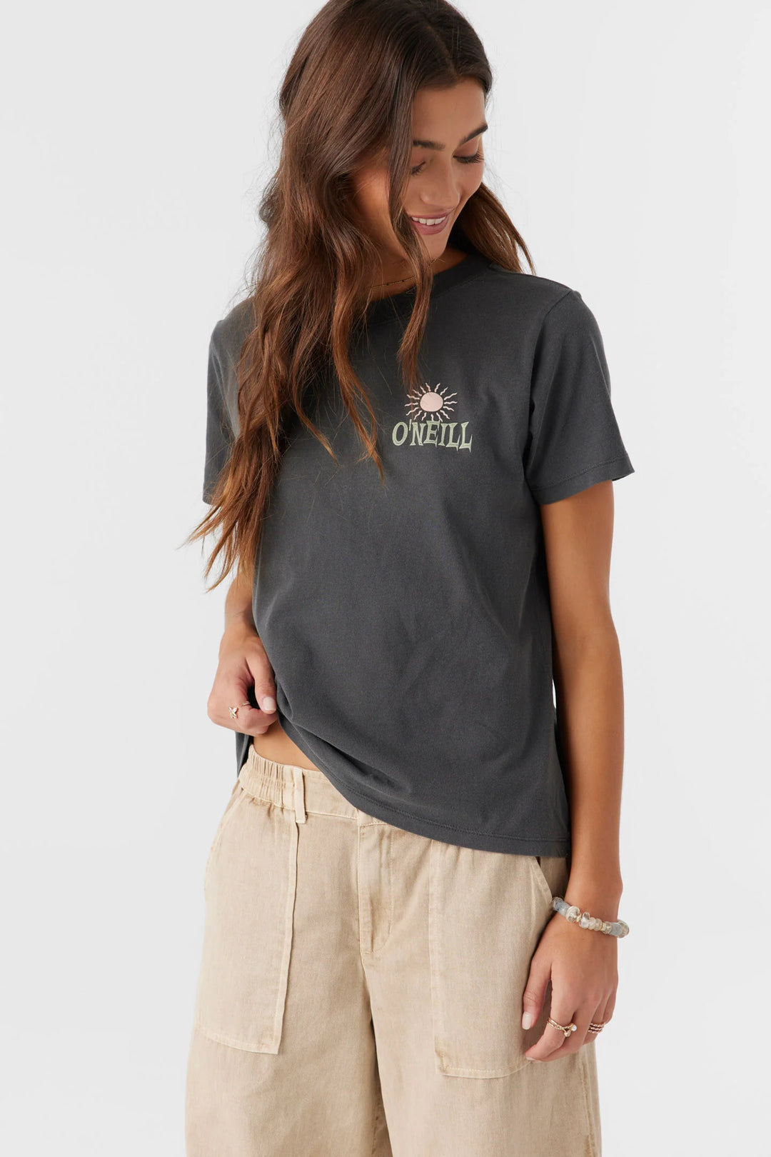 Oneill Nineties Tee - WASHED BLACK - Sun Diego Boardshop