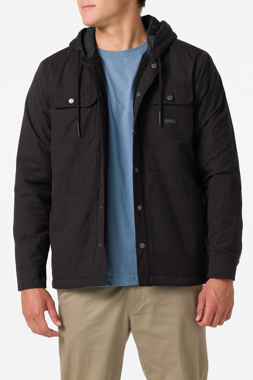 O`Neill Trvlr Royce Hooded Jacket - Black - Sun Diego Boardshop