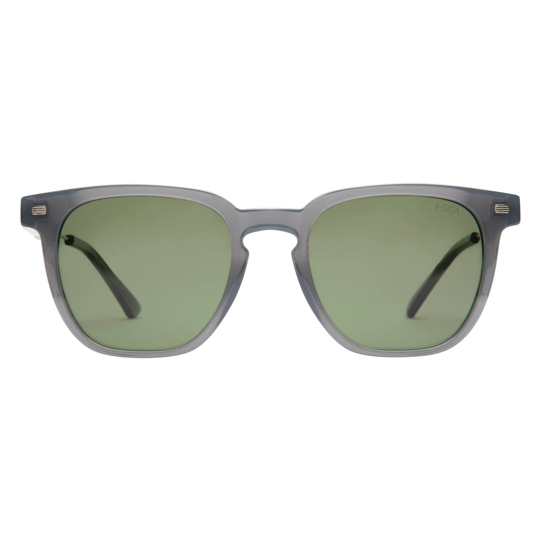 I-Sea Hunter Sunglasses - Shadow/Green Polar - Sun Diego Boardshop