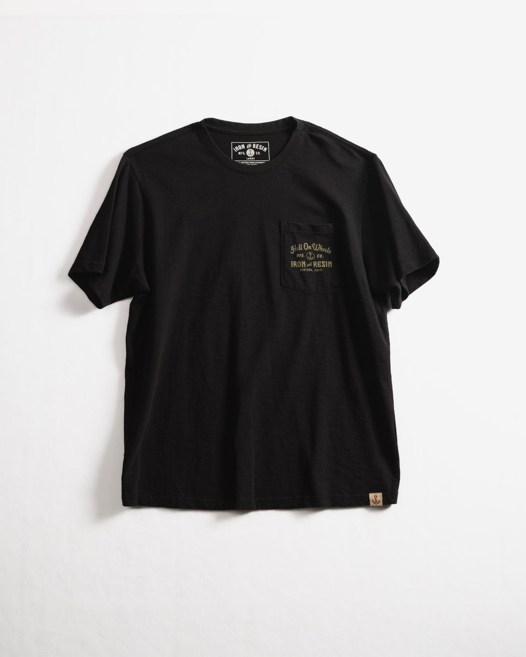 Iron & Resin Hell On Wheels Pocket Tee - BLACK - Sun Diego Boardshop