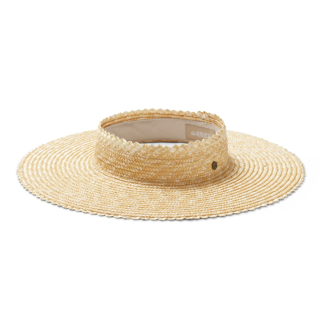 Hemlock Hat Co. Tropez Visor - Blonde - Sun Diego Boardshop