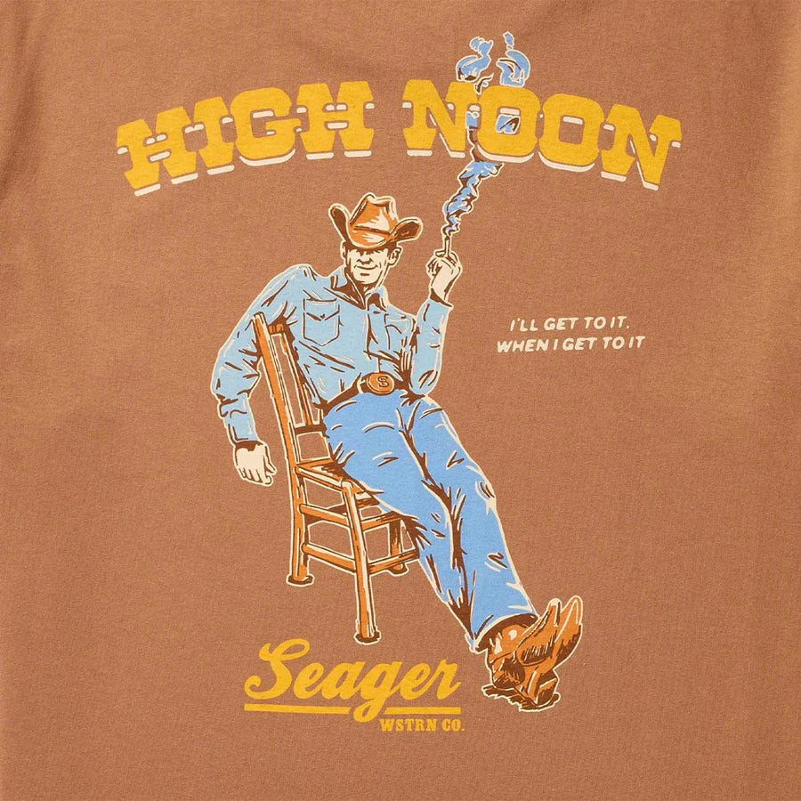 Seager High Noon Tee - Brown Sugar - Sun Diego Boardshop