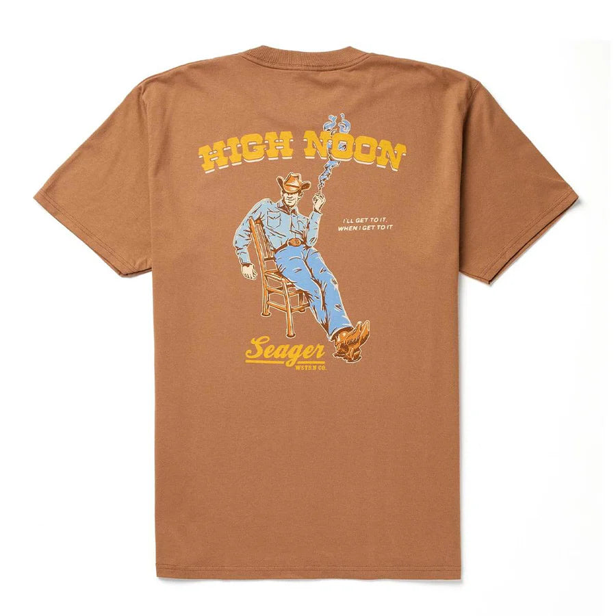 Seager High Noon Tee - Brown Sugar - Sun Diego Boardshop