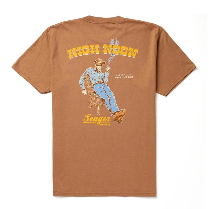 Seager High Noon Tee - Brown Sugar - Sun Diego Boardshop