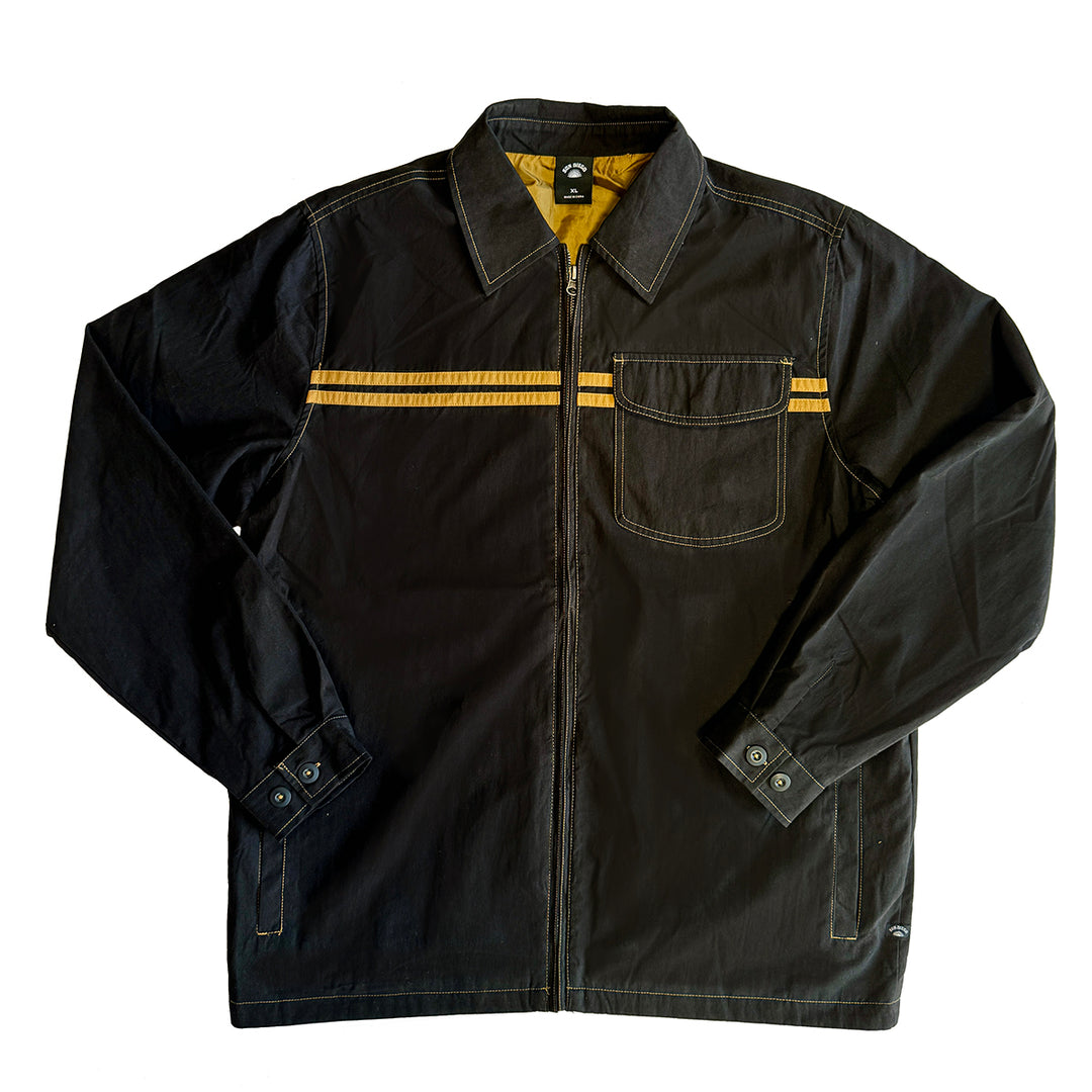 SunDiego Competition Nylon Zip Jacket - Black - Sun Diego Boardshop
