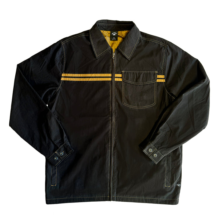 SunDiego Competition Nylon Zip Jacket - Black - Sun Diego Boardshop