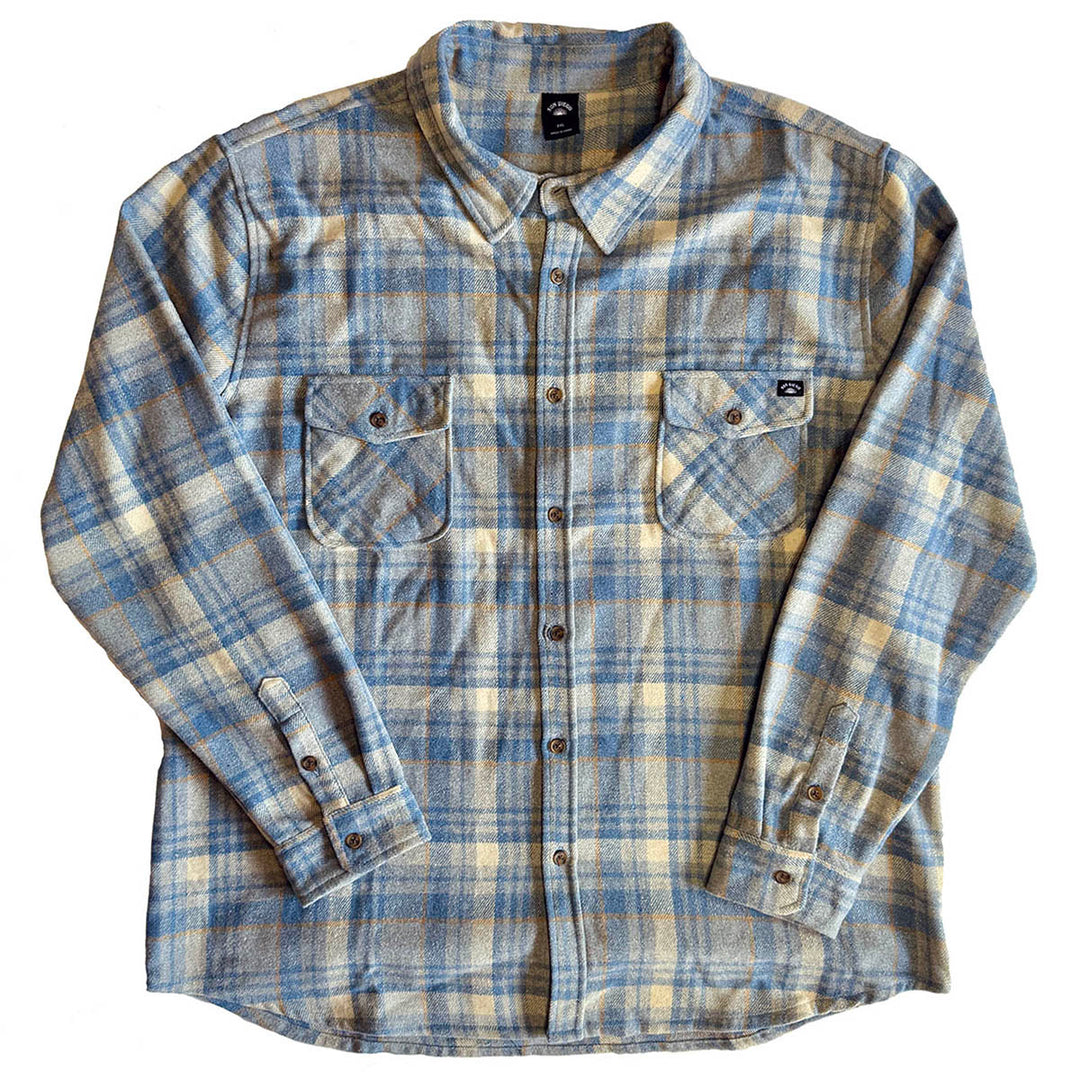 SunDiego Dustin Flannel - Blue - Sun Diego Boardshop