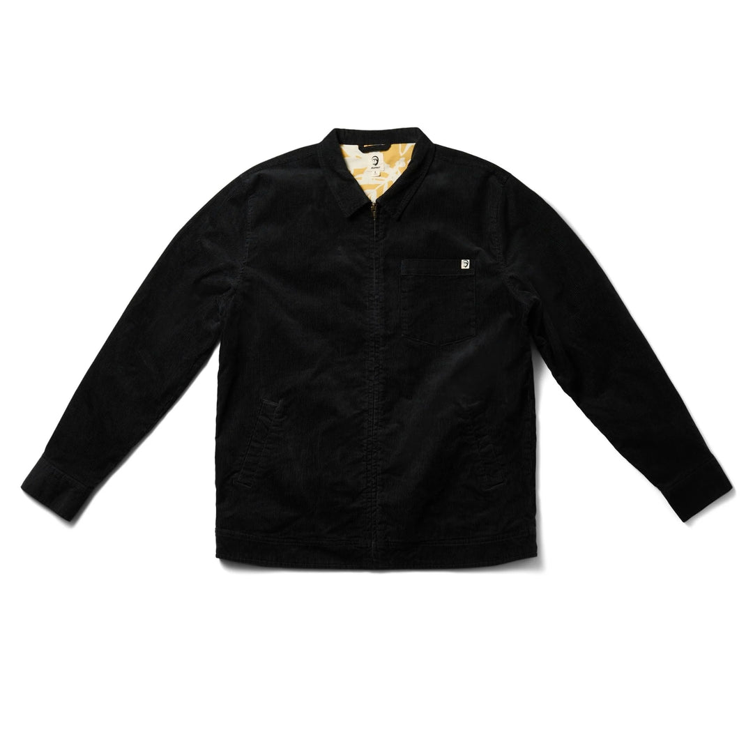 Instinct Men's J-Bay Corduroy Jacket - Black - Sun Diego Boardshop