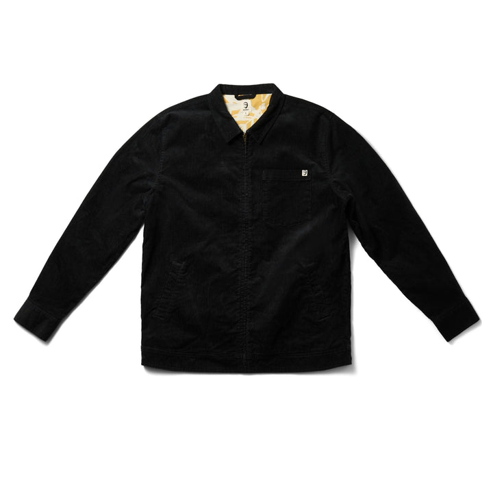 Instinct Men's J-Bay Corduroy Jacket - Black - Sun Diego Boardshop