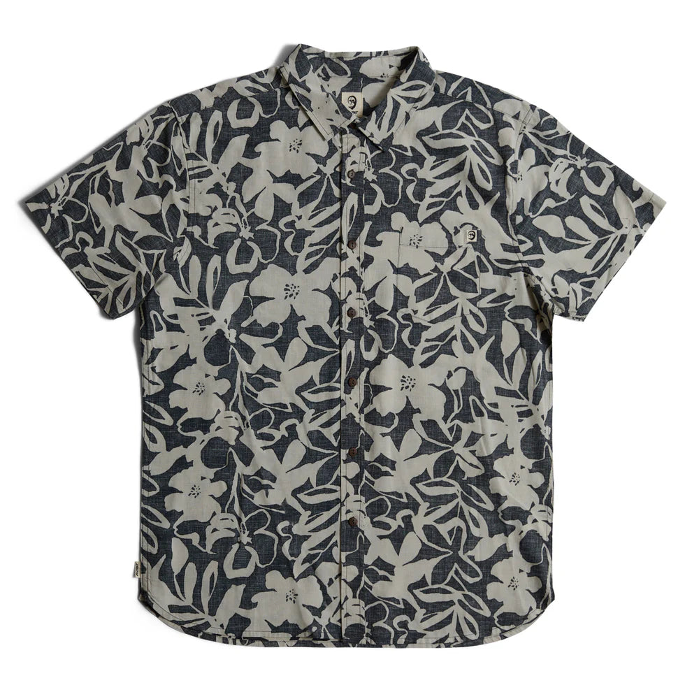 Instinct Pupukea Short Sleeve Woven Shirt - Black - Sun Diego Boardshop