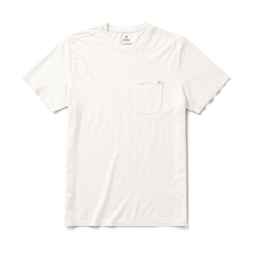 Roark Men's Made To Fade Short Sleeve Tee - Washed Off White