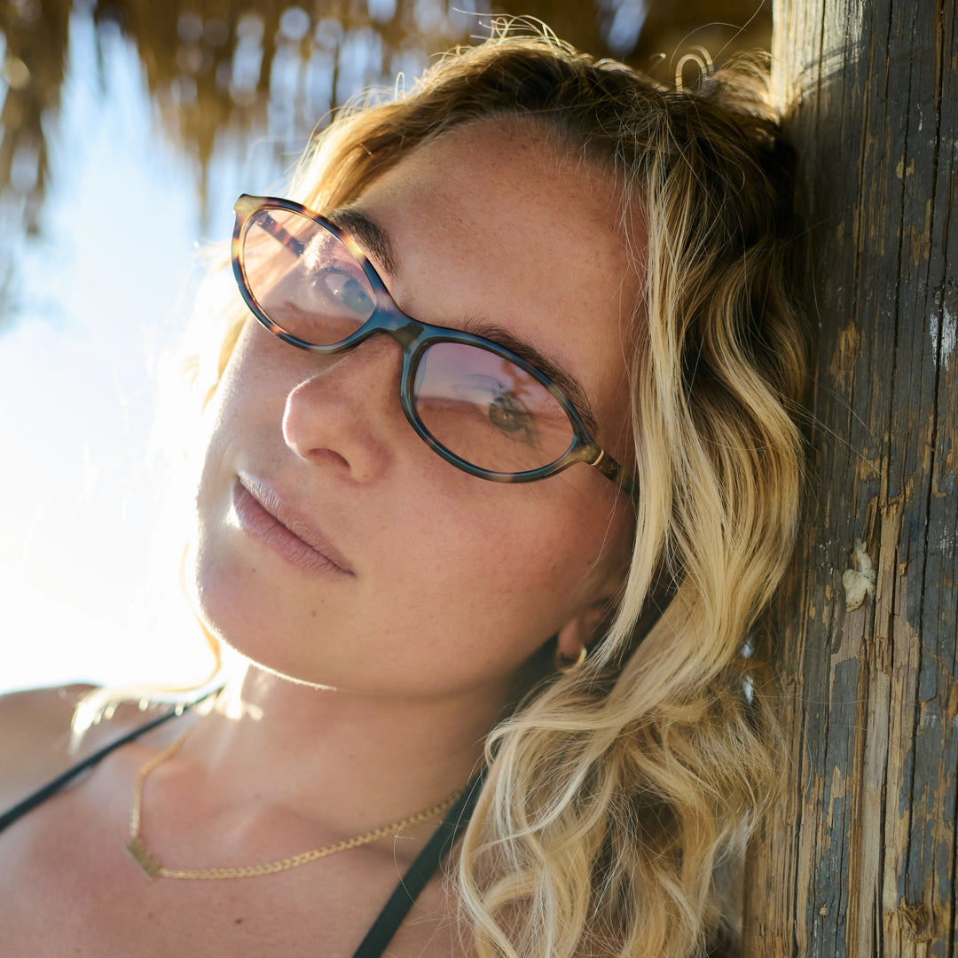 I-Sea Rachel Sunglasses - Tahiti Tort/Peach - Sun Diego Boardshop
