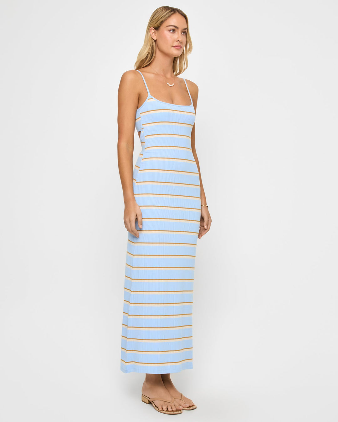 L Space Jordana Dress - Blue Stripe - Sun Diego Boardshop