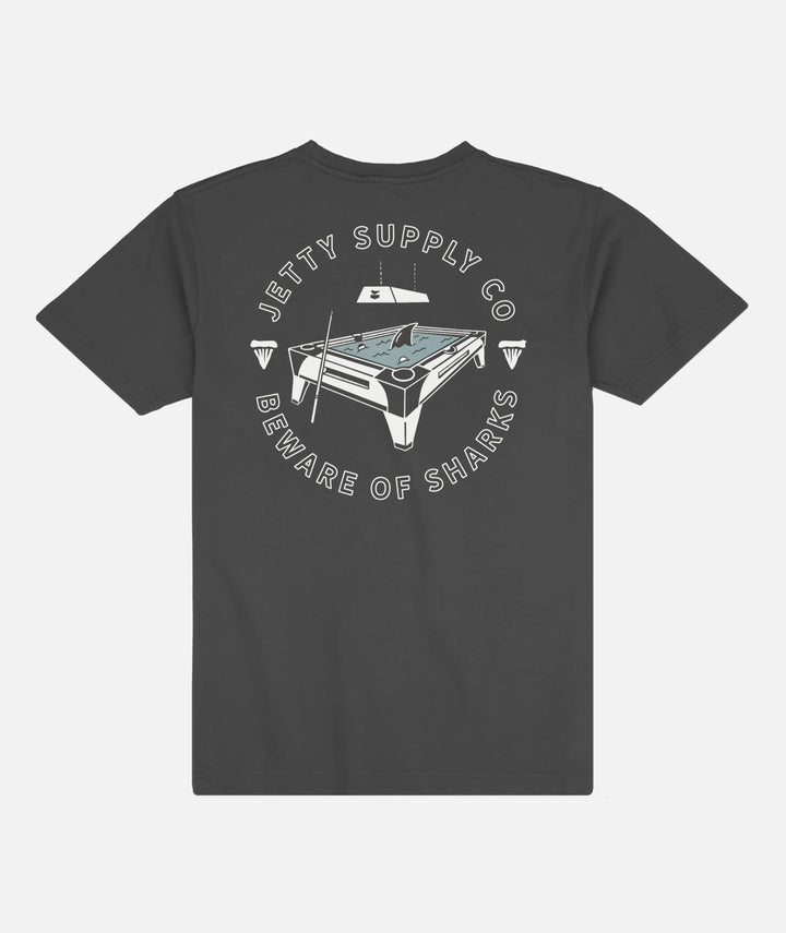 Jetty Men's Poolshark Tee - Black - Sun Diego Boardshop