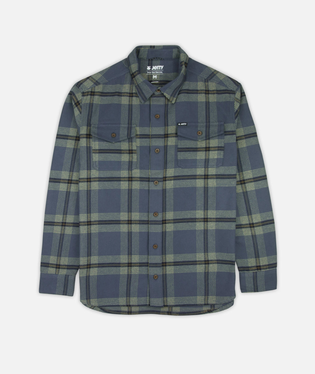 Jetty Men's Breaker Flannel - Indigo - Sun Diego Boardshop