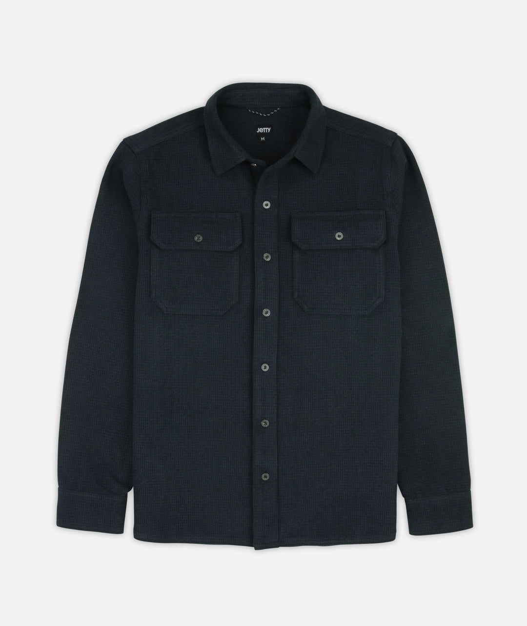 Jetty Men's Ridge Tweed Shirt - Charcoal - Sun Diego Boardshop