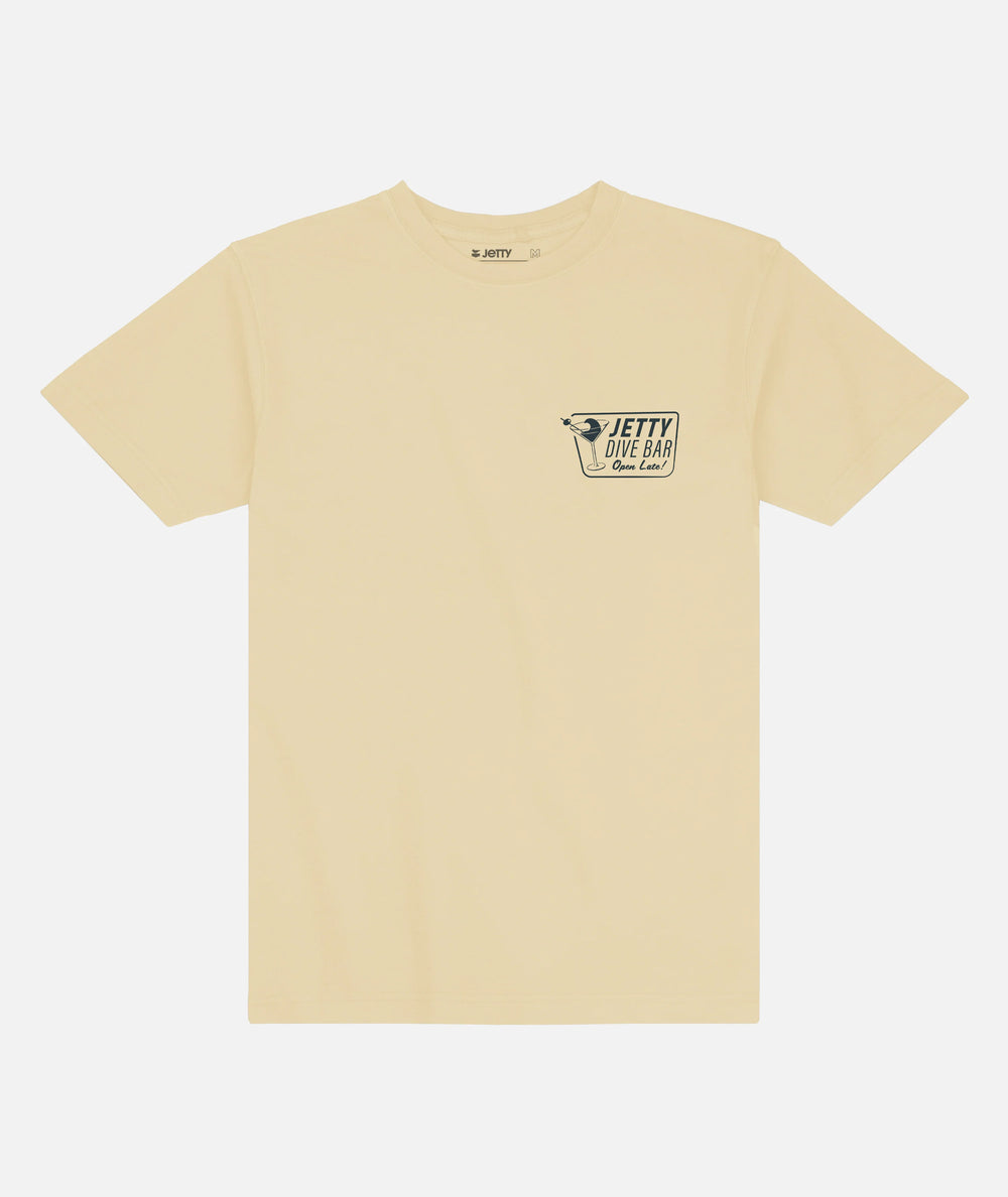 Jetty Men's Dive Bar Tee - Apricot - Sun Diego Boardshop