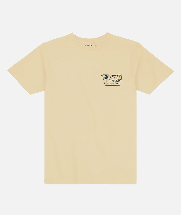Jetty Men's Dive Bar Tee - Apricot - Sun Diego Boardshop