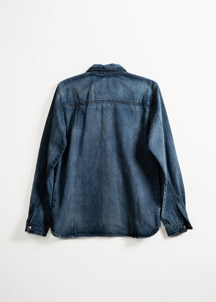 Iron & Resin Jimmy Overshirt - PROSPECTOR WASH BLUE - Sun Diego Boardshop