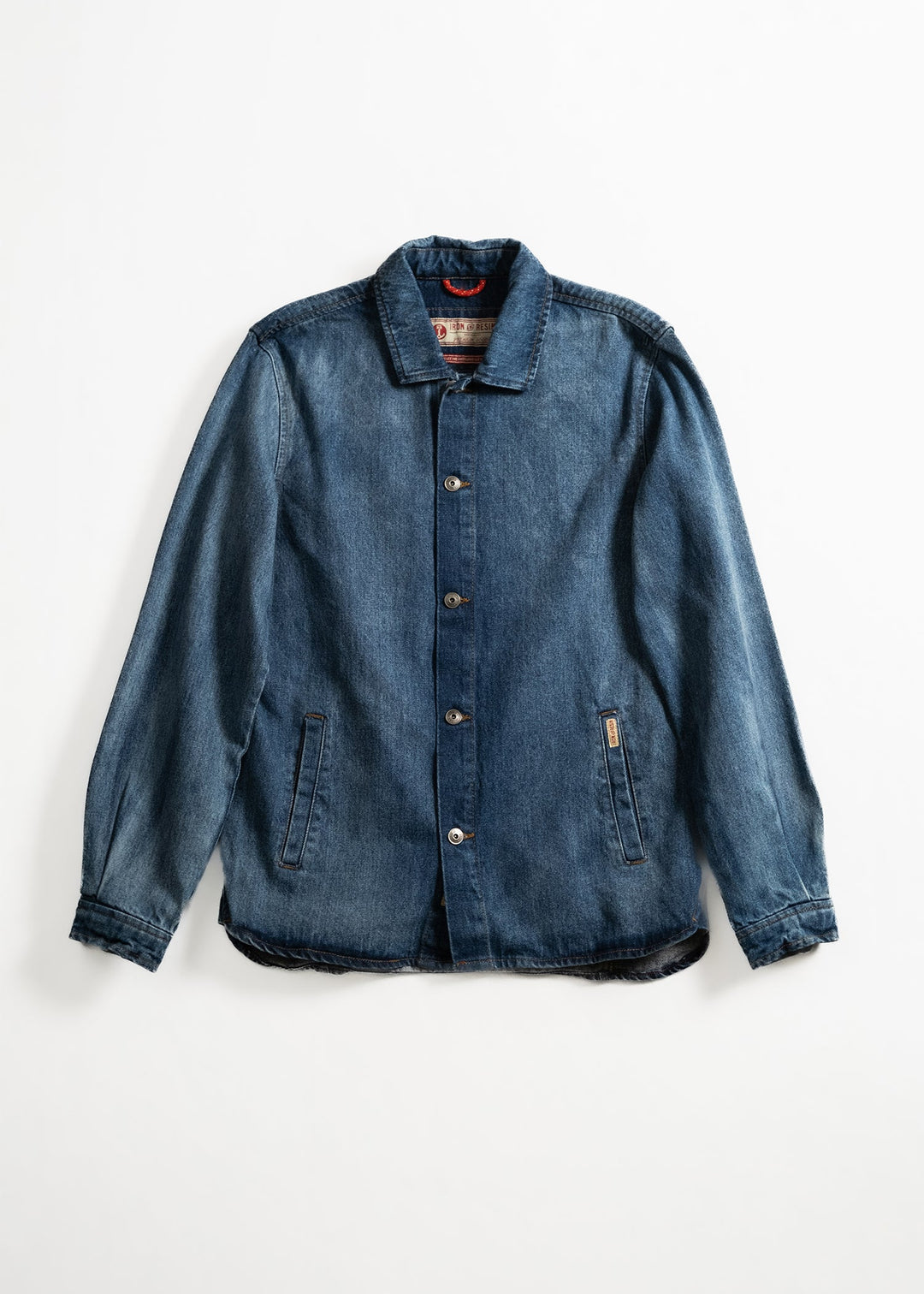 Iron & Resin Jimmy Overshirt - PROSPECTOR WASH BLUE - Sun Diego Boardshop