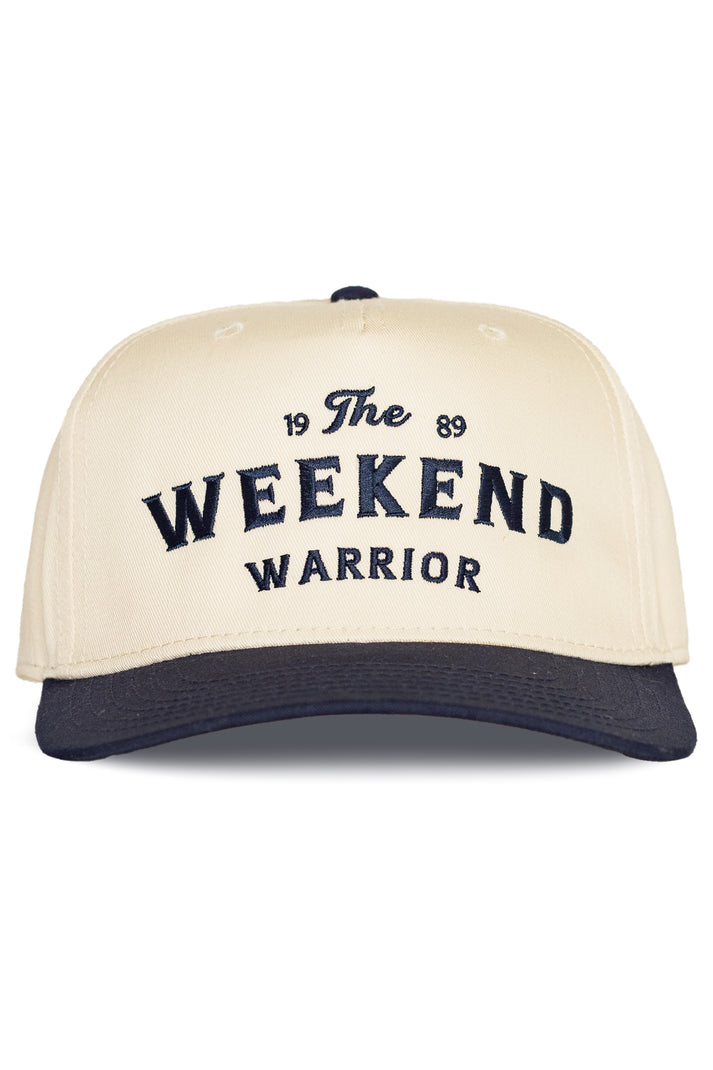 Friday Feeling Weekend Warrior Snapback Hat - Navy Neutral