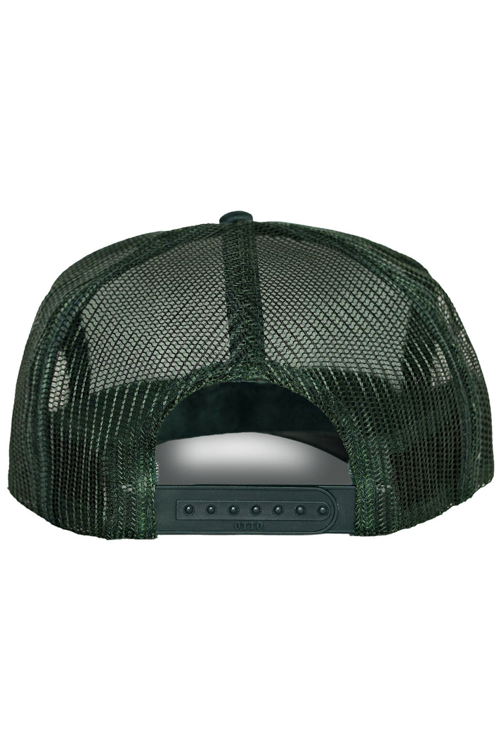 Friday Feeling Stay Wild Trucker Hat - Emerald Green