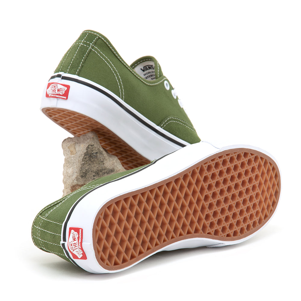 Vans Skate Authentic Shoe - GREEN/WHITE - Sun Diego Boardshop