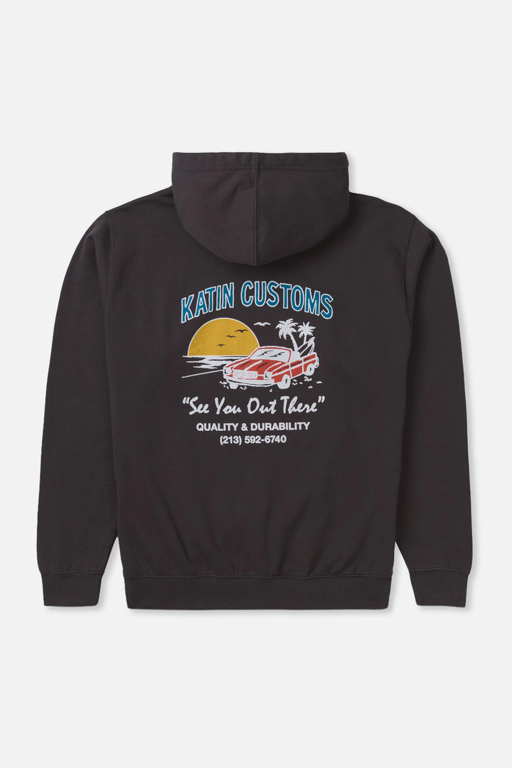 Katin Alamitos Hood - Black Wash - Sun Diego Boardshop