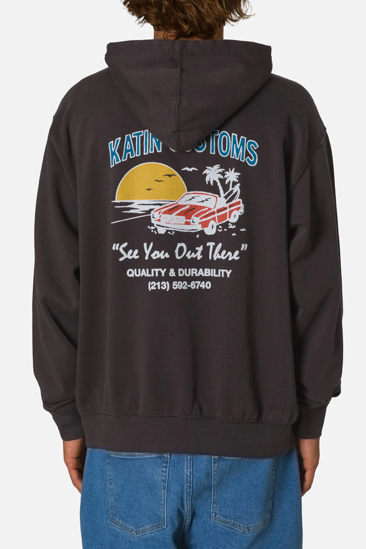 Katin Alamitos Hood - Black Wash - Sun Diego Boardshop