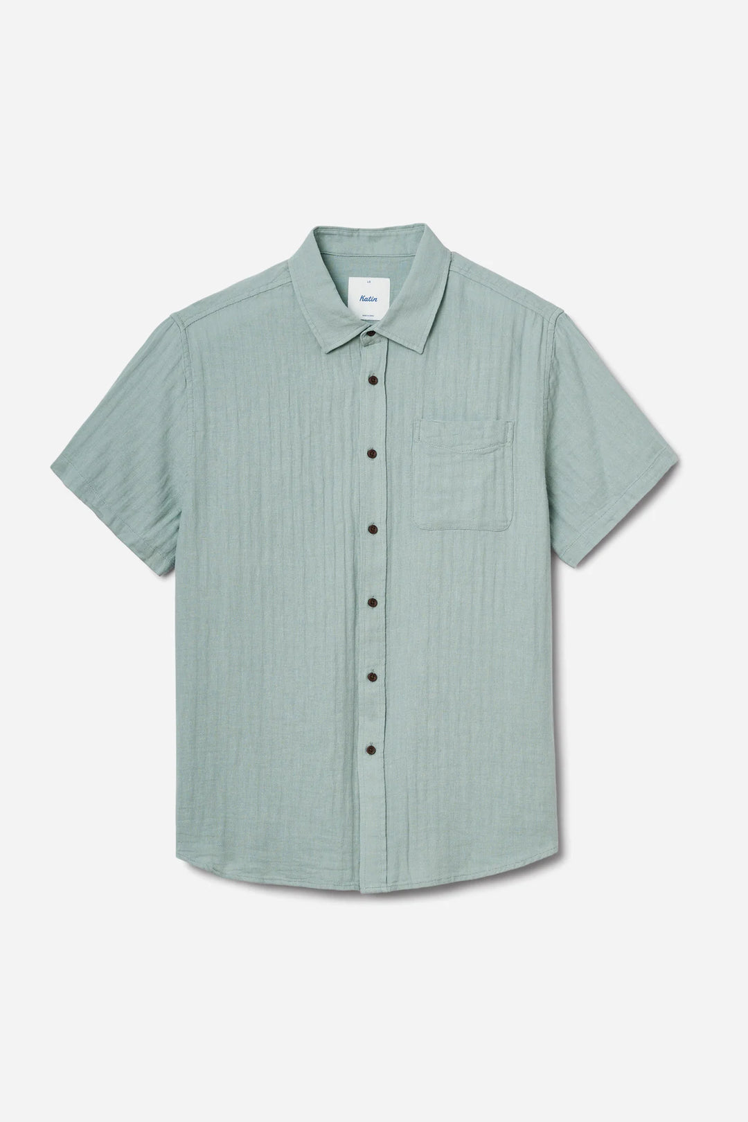 Katin Men's Alan Solid Shirt - Abyss