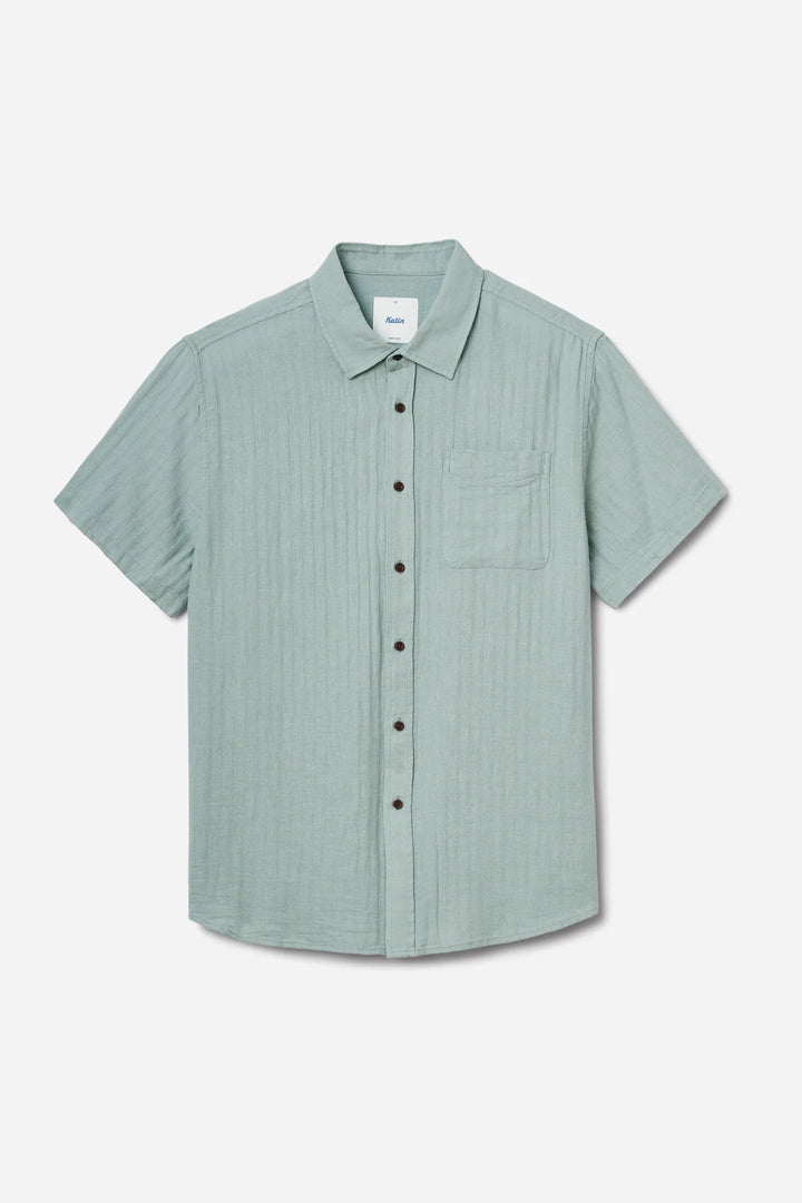 Katin Men's Alan Solid Shirt - Abyss