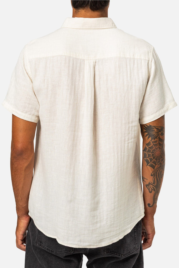 Katin Alan Solid Shirt - Vintage White - Sun Diego Boardshop