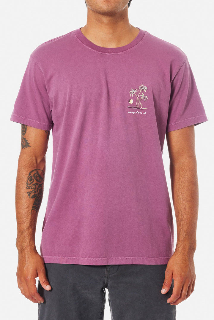 KATIN ARUBA TEE - KELP RED SAND WASH - Sun Diego Boardshop