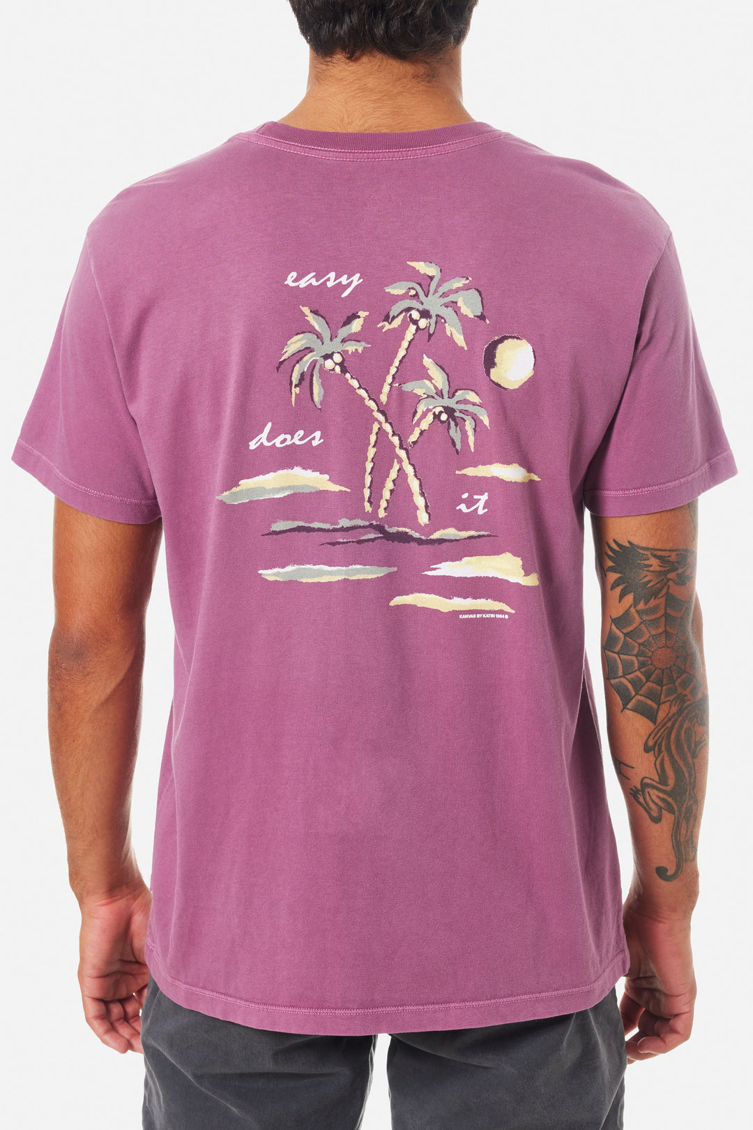 KATIN ARUBA TEE - KELP RED SAND WASH - Sun Diego Boardshop