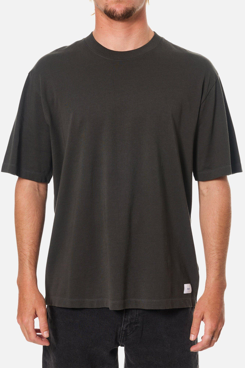 Katin Mens Boys Box Fit Heritage Tee Black Wash - Sun Diego Boardshop