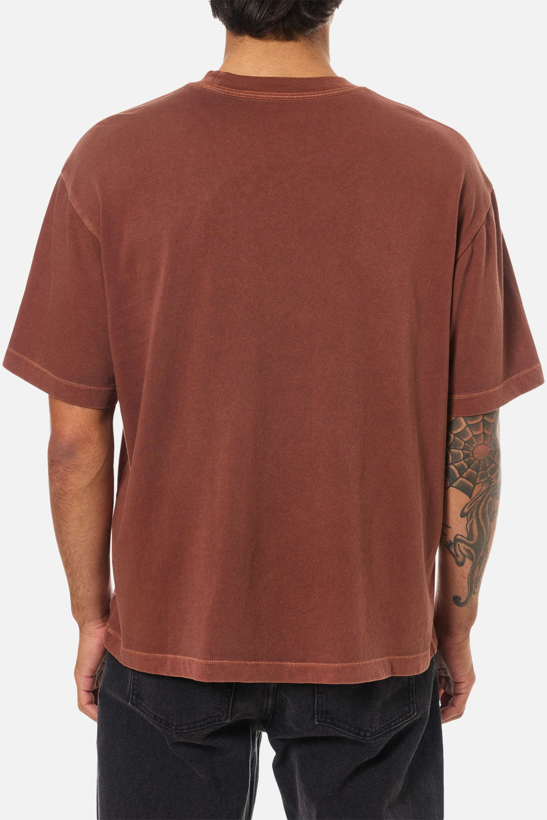 Katin Box Fit Heritage Tee - Mahogany