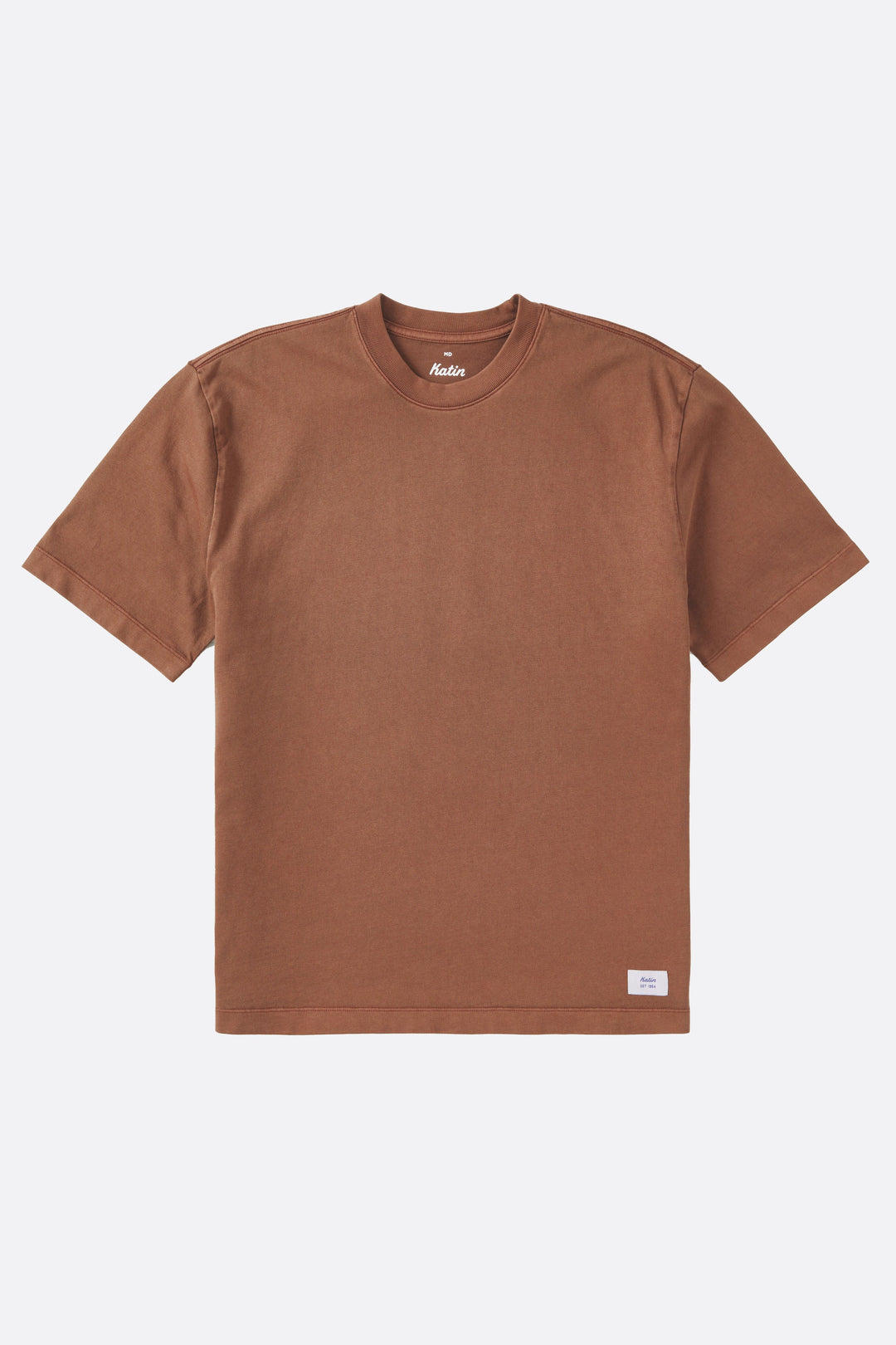 Katin Box Fit Heritage Tee - Rain Drum Pigment Dye - Sun Diego Boardshop