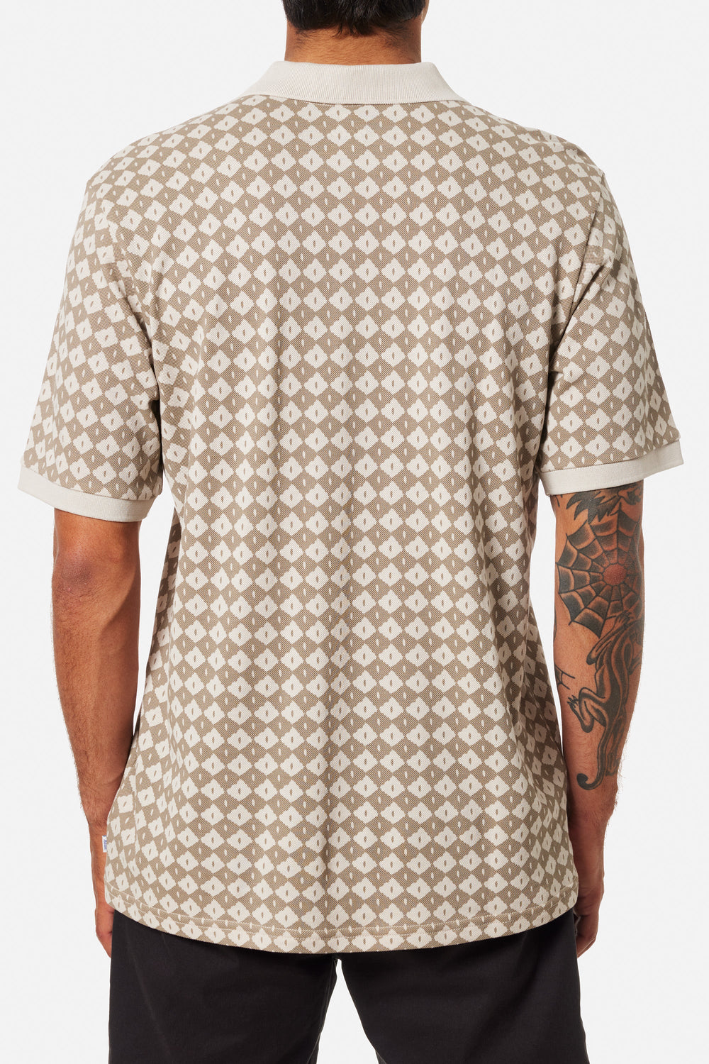 KATIN CHECK POLO - VINTAGE KHAKI - Sun Diego Boardshop