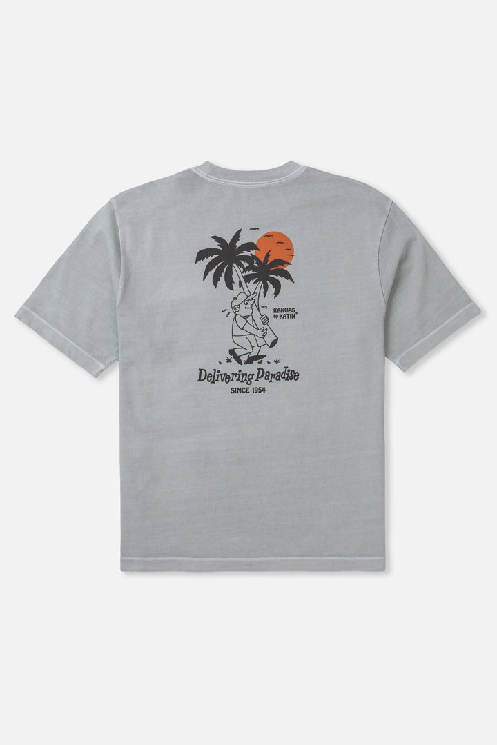 Katin Men's Delivery Box Fit Tee - Neutral Gray - Sun Diego Boardshop