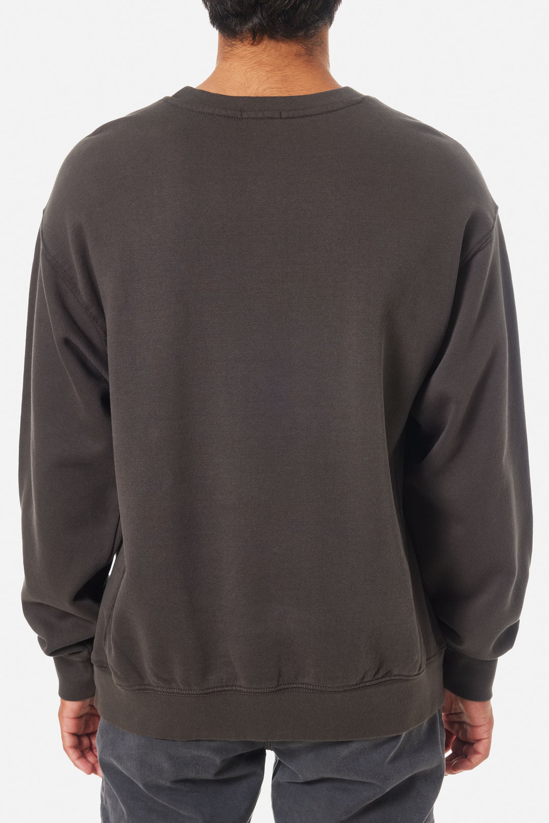 Katin Men's Embroidered Crewneck - Black Wash - Sun Diego Boardshop
