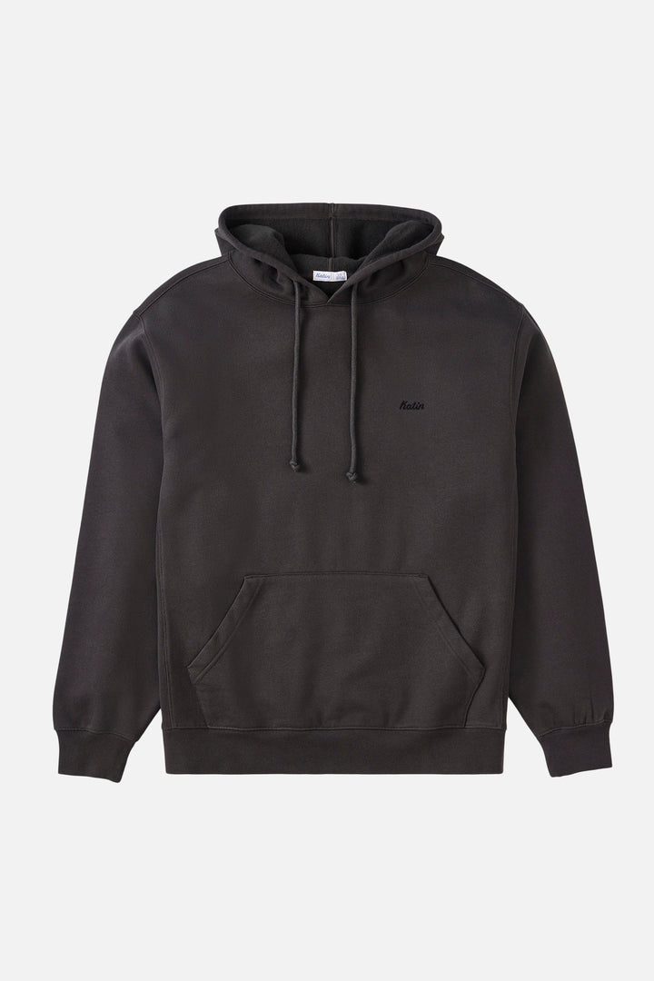 Katin Embroidered Hoodie - Black Wash