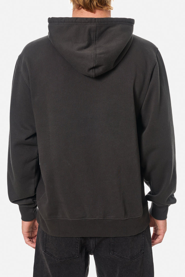 Katin Embroidered Hoodie - Black Wash
