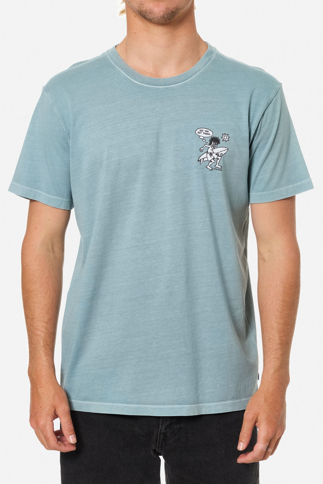 Katin Excellent Tee - Airforce Blue - Sun Diego Boardshop