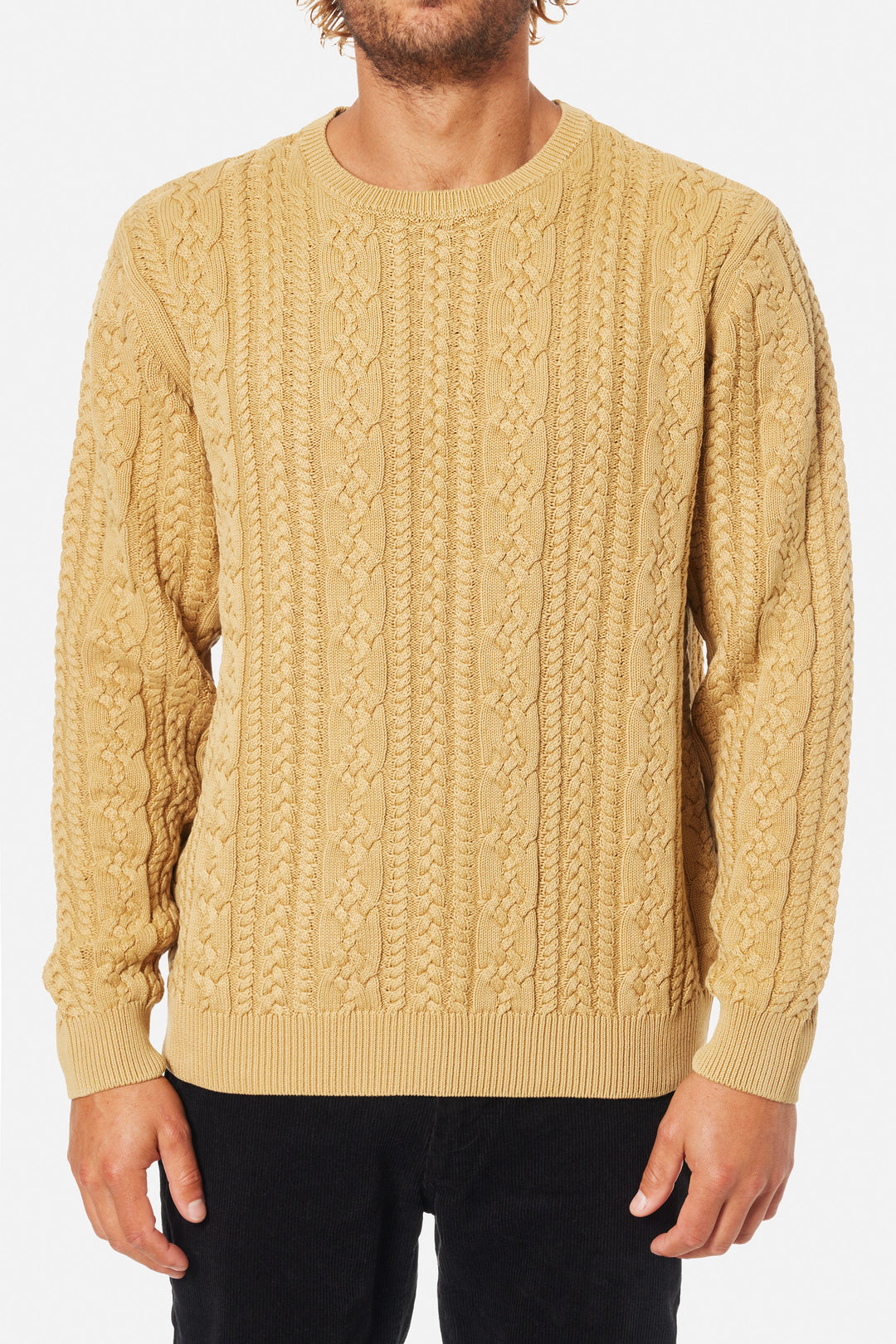 KATIN FISHERMAN SWEATER - DRIFTWOOD - Sun Diego Boardshop