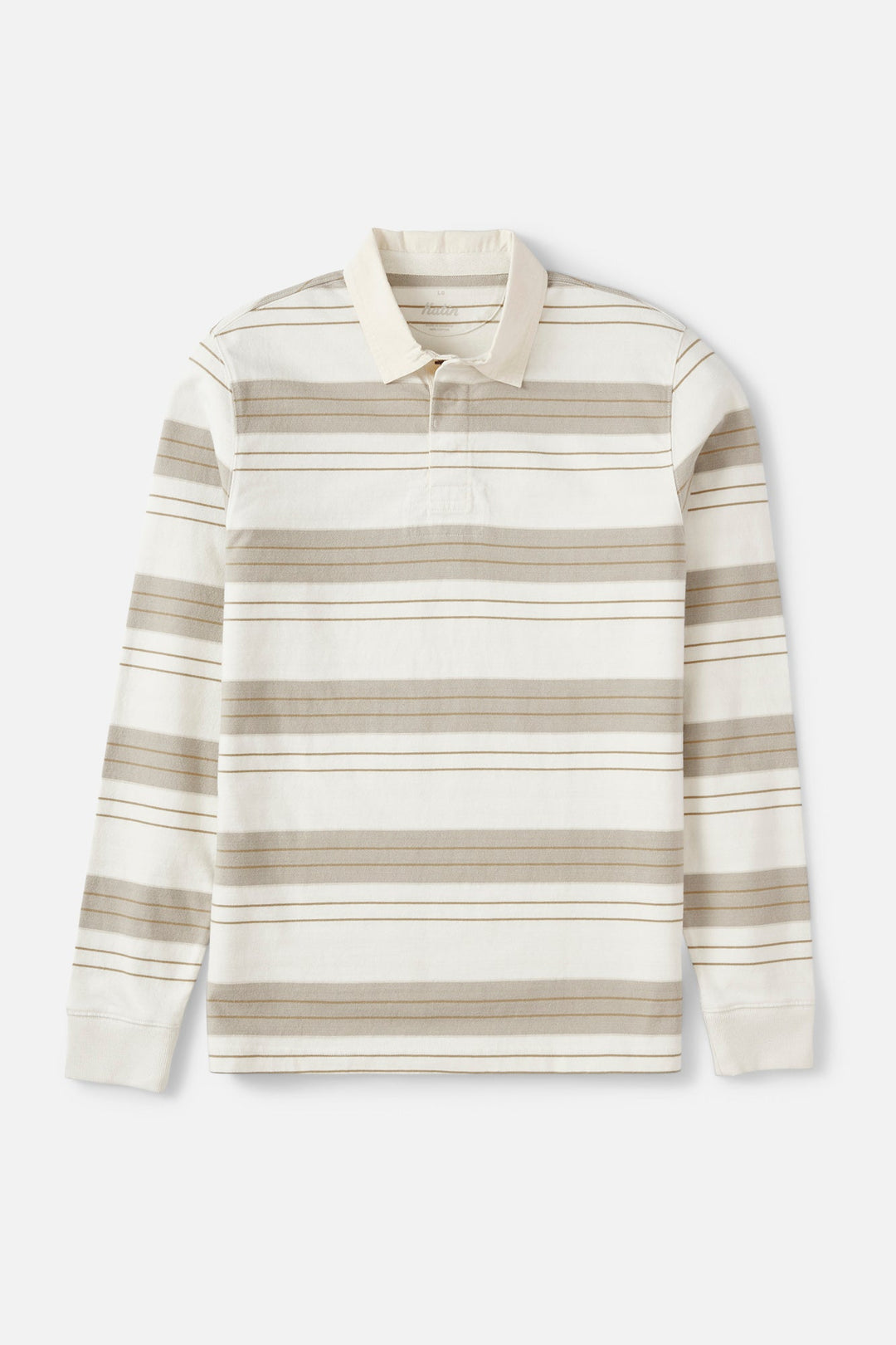 Katin Greg Long Sleeve Rugby Polo - Vintage Khaki - Sun Diego Boardshop