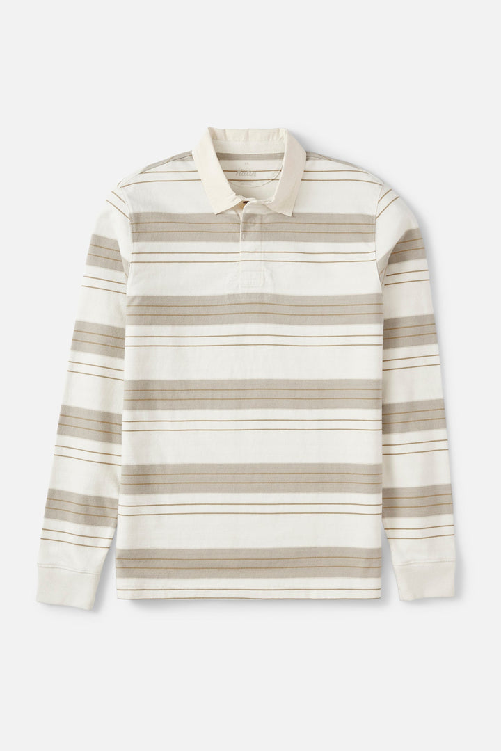 Katin Greg Long Sleeve Rugby Polo - Vintage Khaki - Sun Diego Boardshop