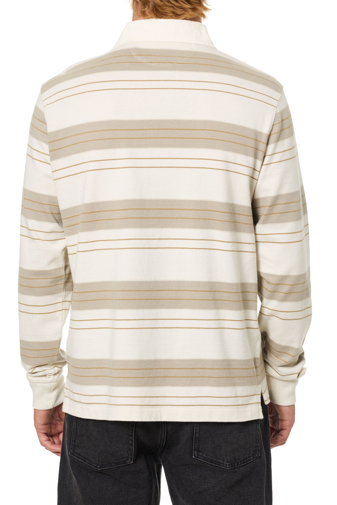 Katin Greg Long Sleeve Rugby Polo - Vintage Khaki - Sun Diego Boardshop